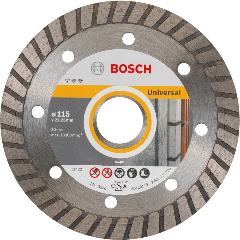 Bosch Standard for Universal Turbo diamantschijf 115x22,2x2,0mm