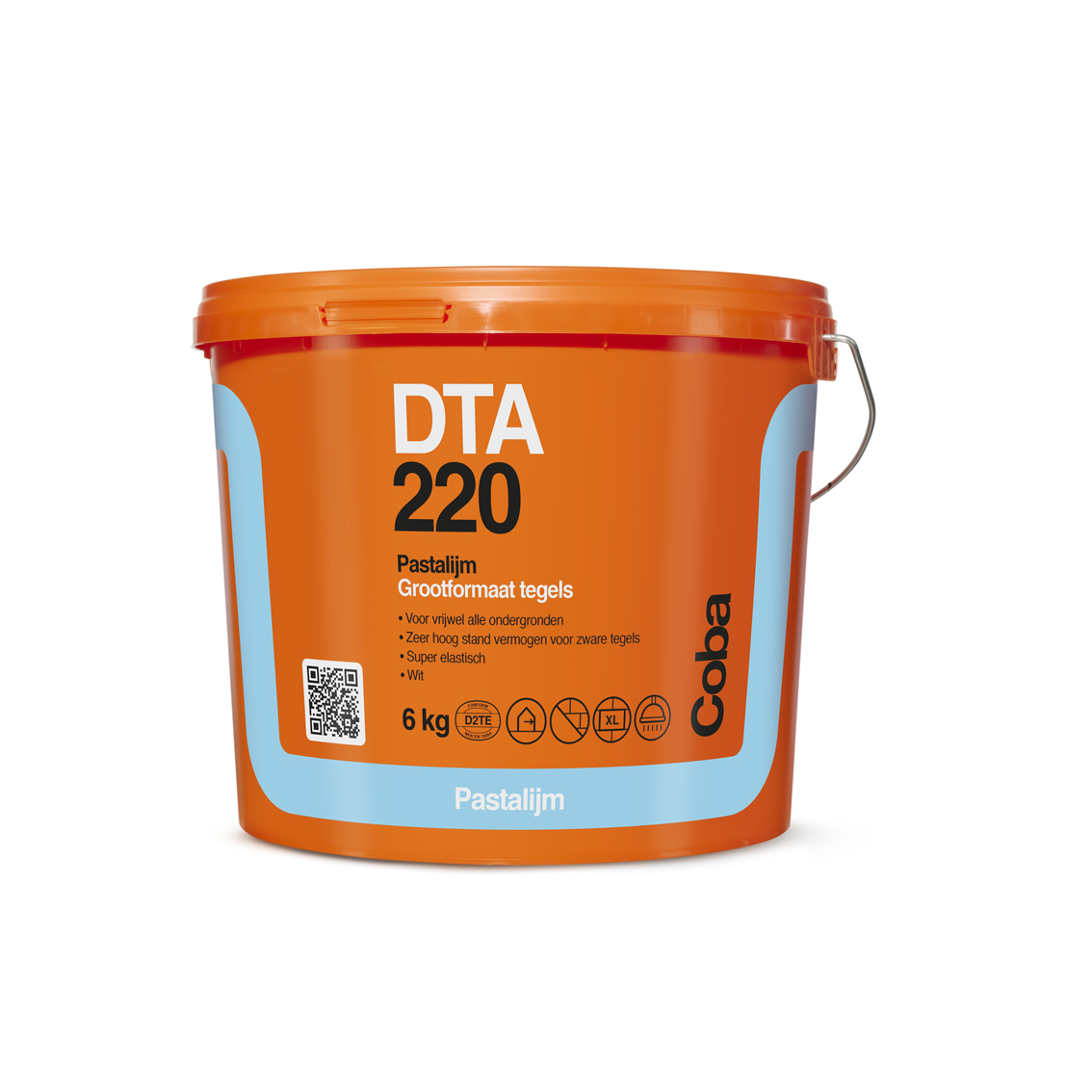Coba DTA220 pastalijm a 6kg groot formaat tegels