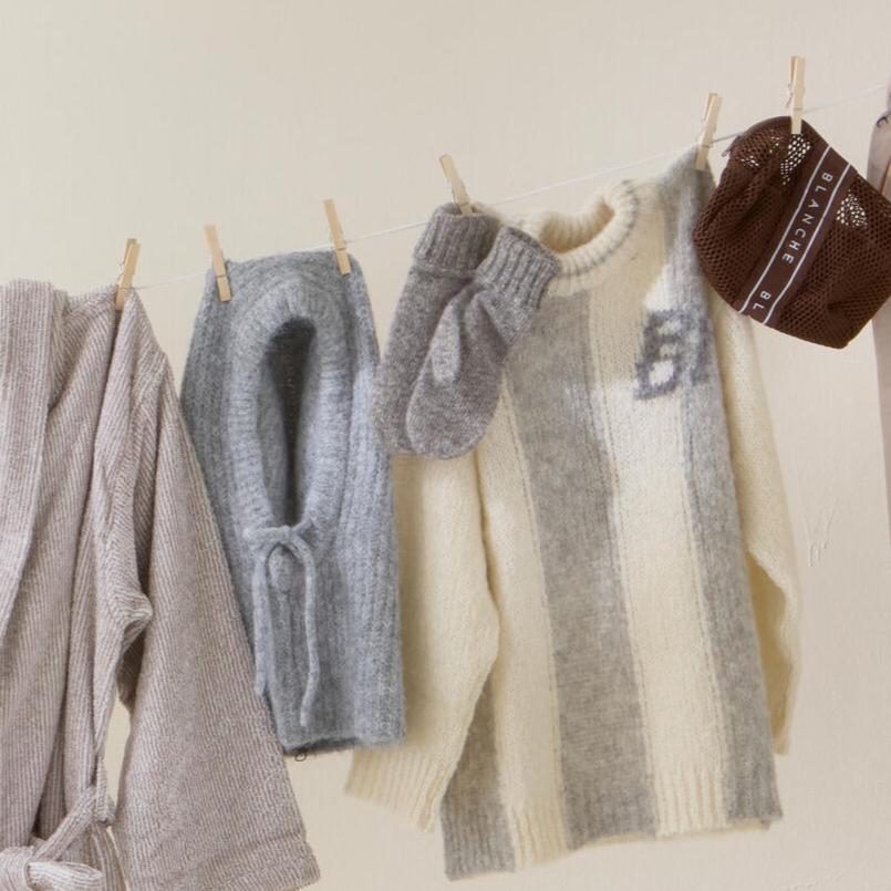 Becksöndergaard  Max vanter - Light Grey Melange