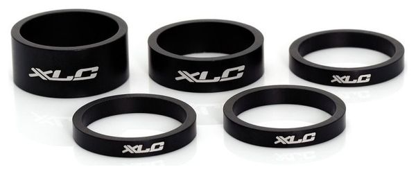 SET DE 5 ENTRETOISES DE DIRECTION XLC NOIR MAT