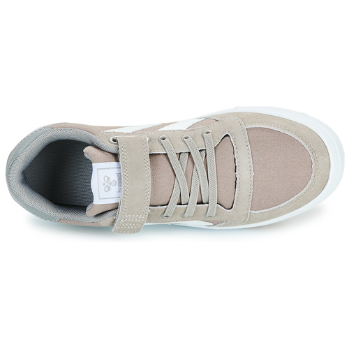 hummel - SLIMMER STADIL LOW JR - Gris / Blanc