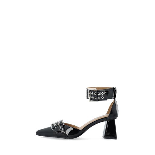 Bianco BIAMaralyn Buckle D'orsay Pumps, Black, 39