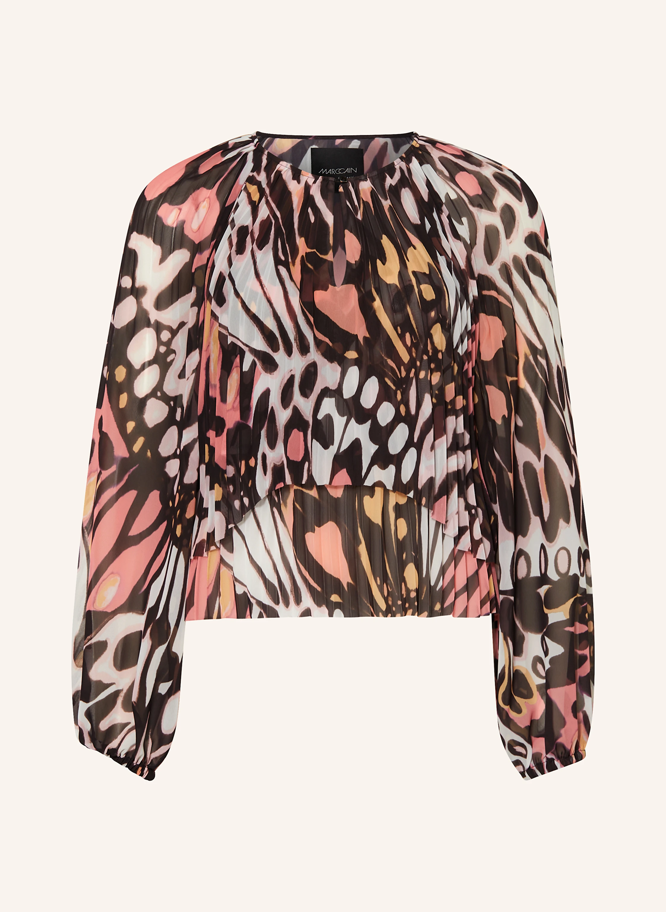 MARC CAIN Blusenshirt mit Plissees