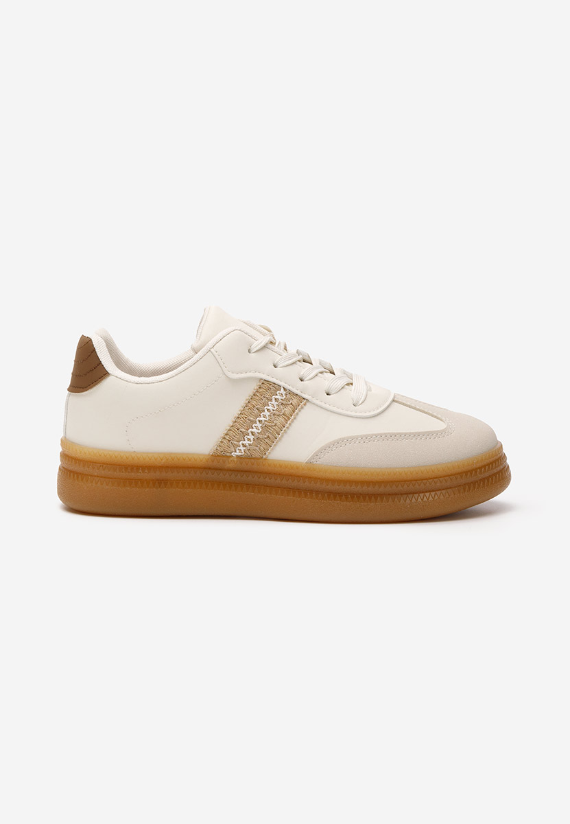 Baskets pour femme blancs Tristina