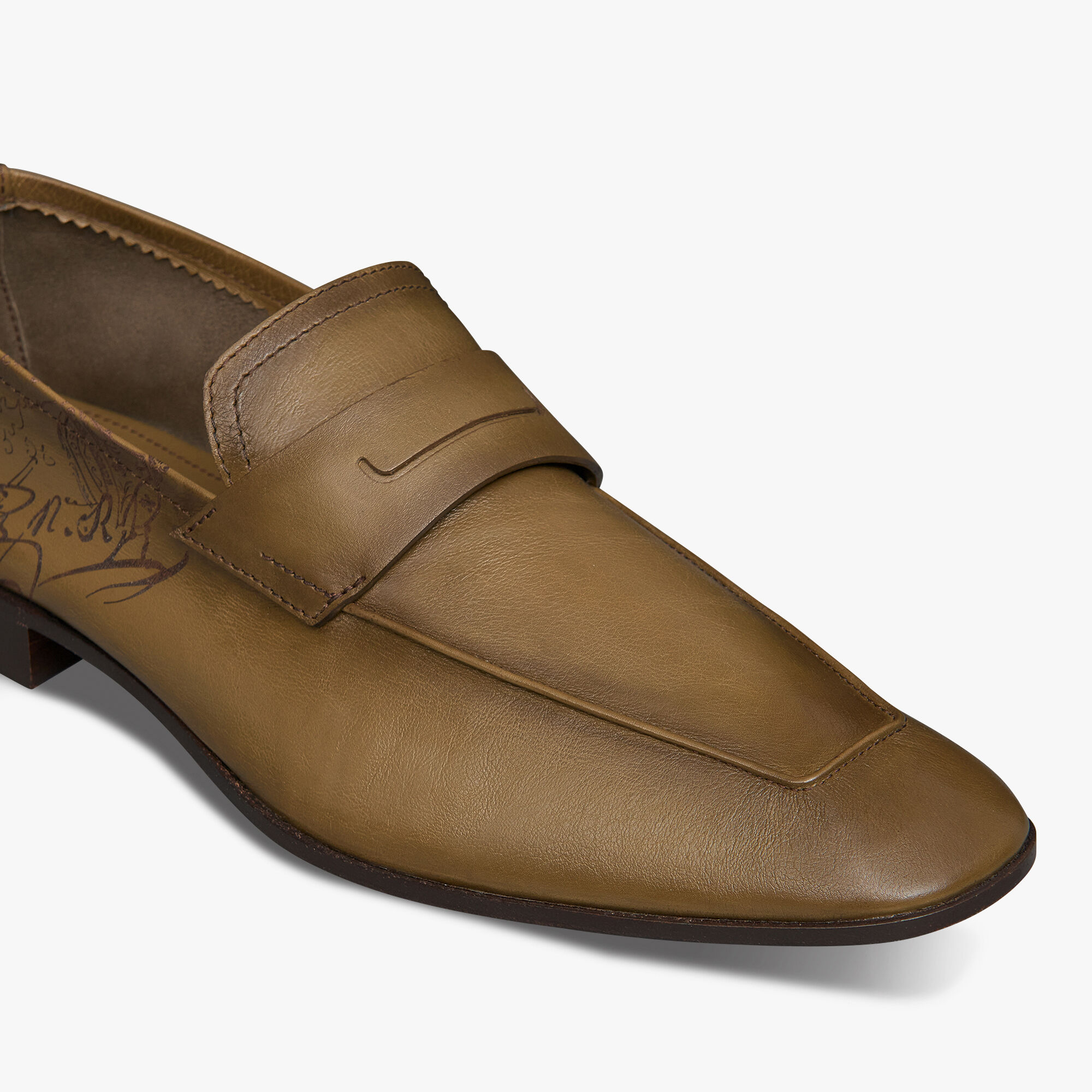 Mocassin Lorenzo En Cuir De Kangourou Scritto