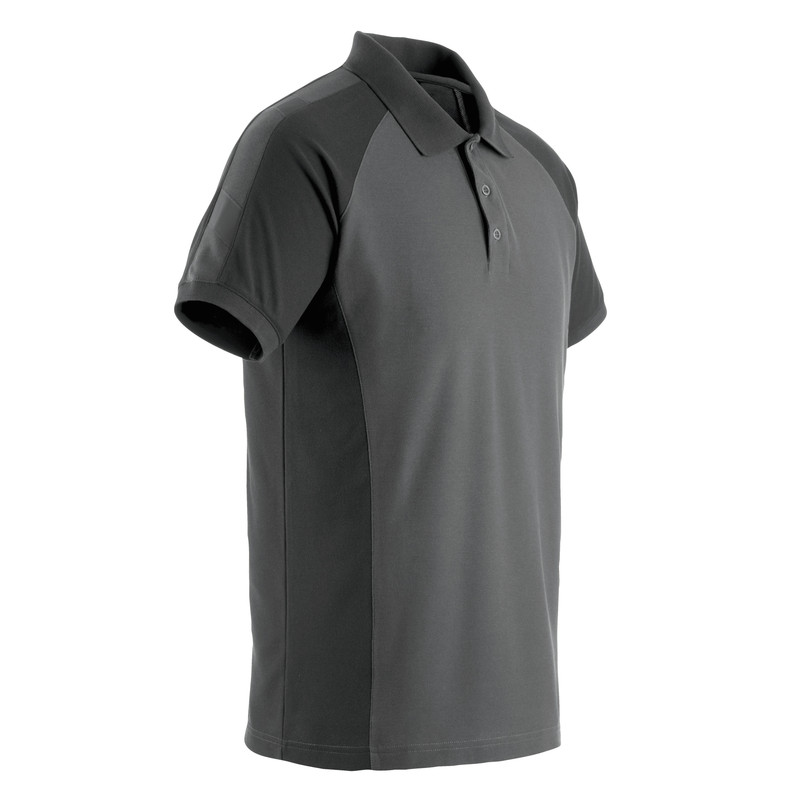 MASCOT® Bottrop poloshirt S antraciet/zwart