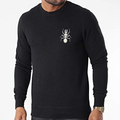 Sweat Crewneck Original Spirit Noir Beige