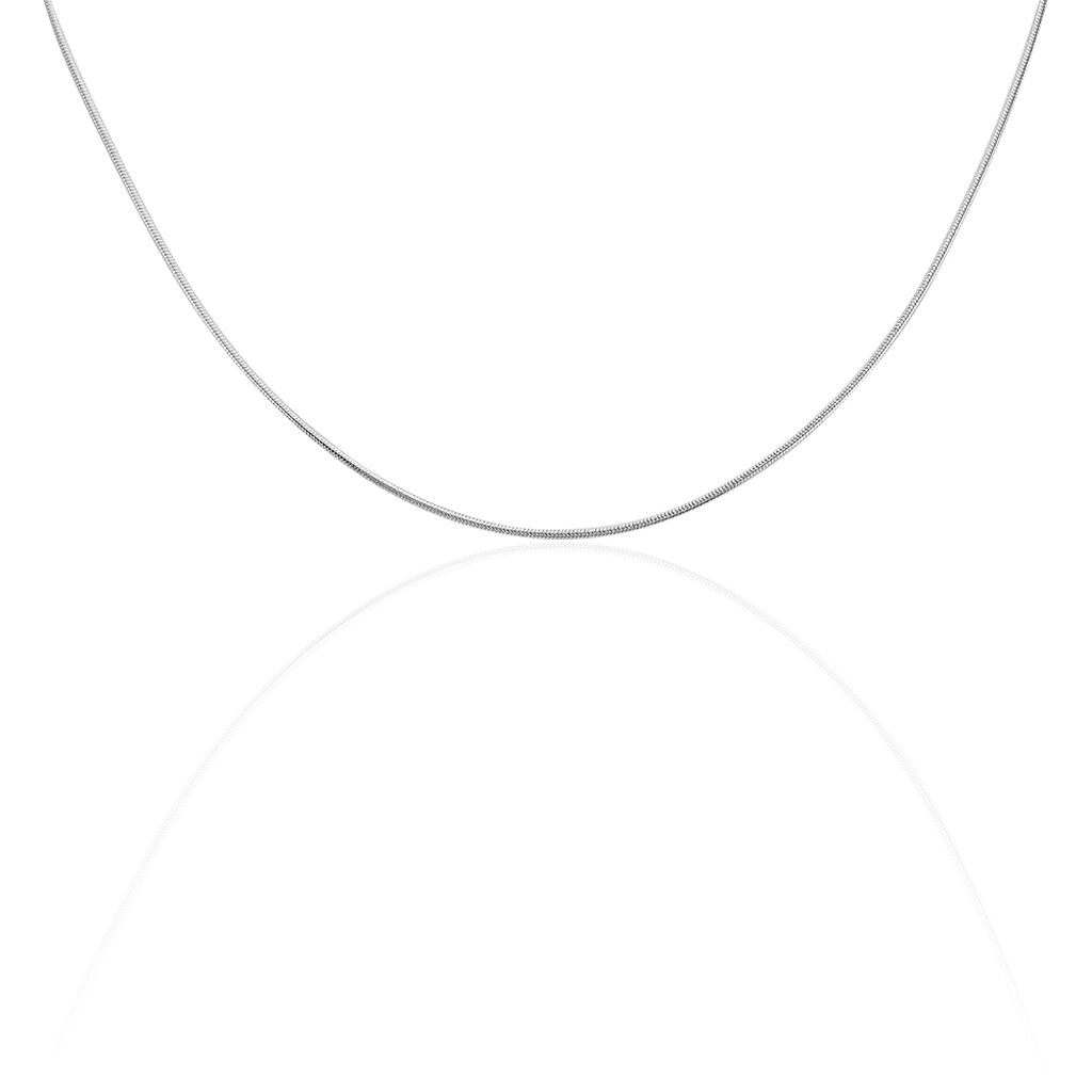Chaîne Simineae Argent Blanc