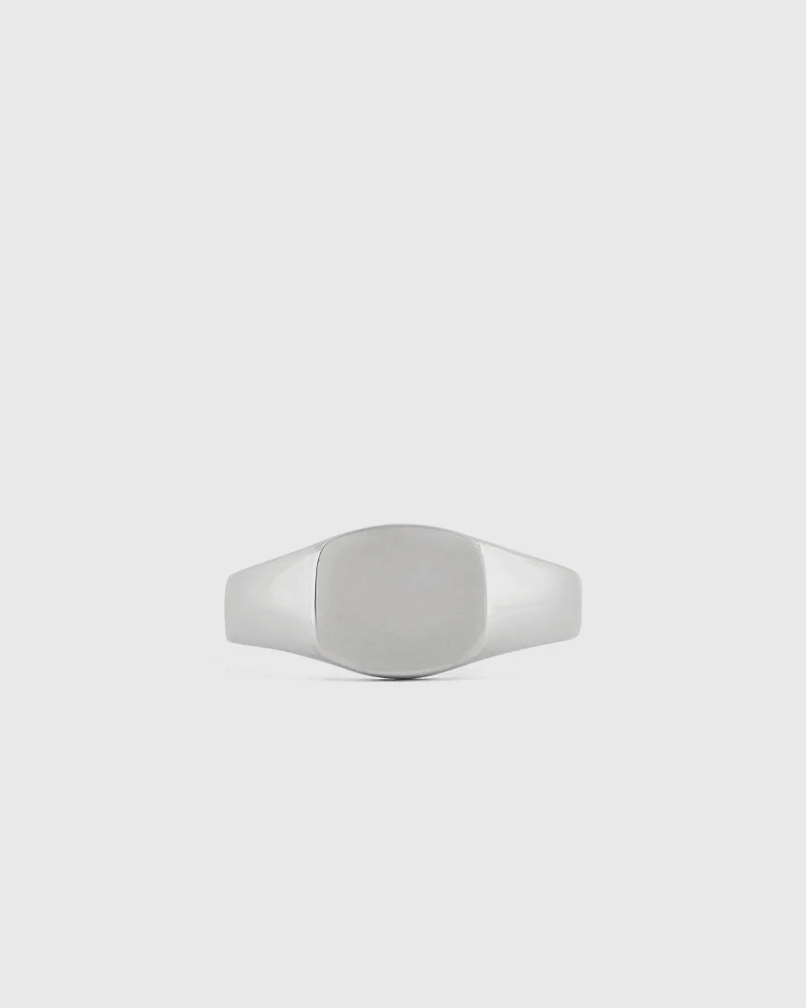 Serge DeNimes Silver Signet Ring