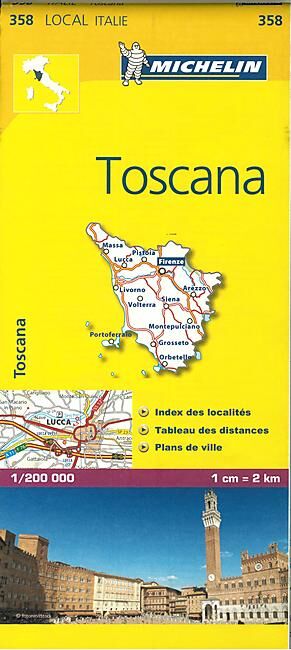 MICHELIN - 358 TOSCANA 1 200 000