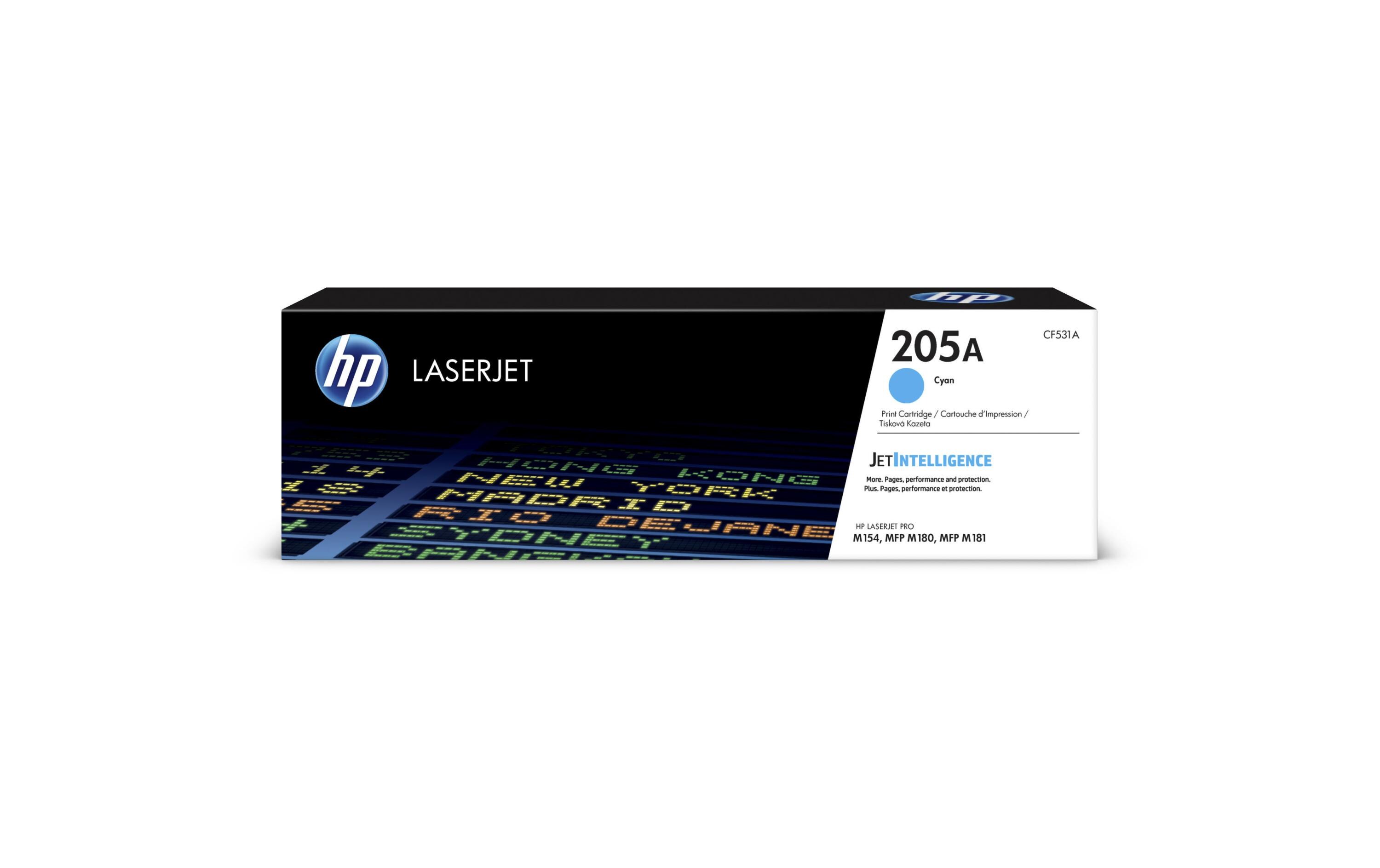 Toner Nr. 205A (CF531A) CyanTonerkartusche