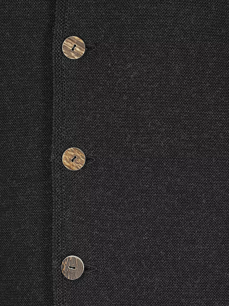GOTTSEIDANK Trachten Strickjacke  Anselm schwarz