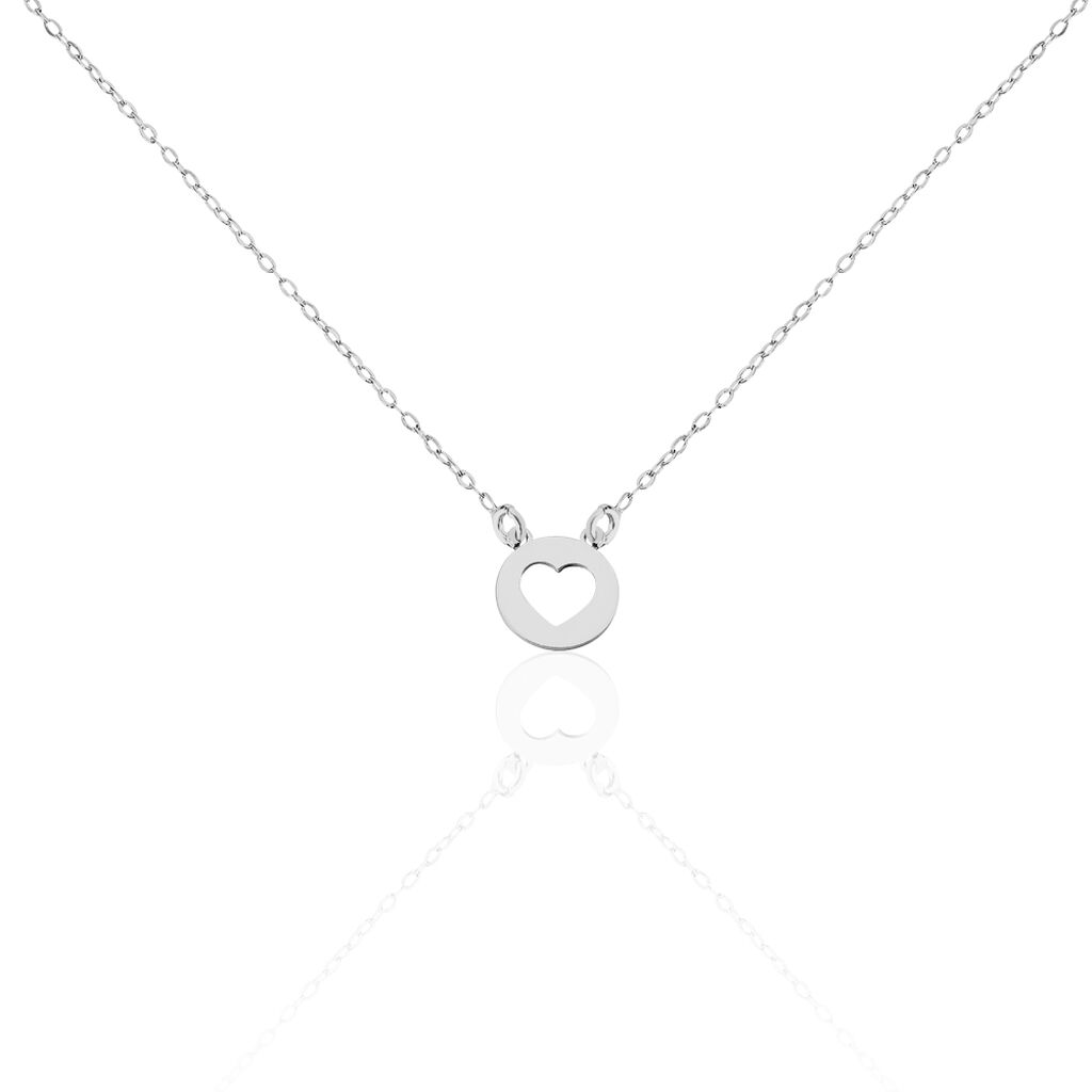 Collier Elenza Argent Blanc