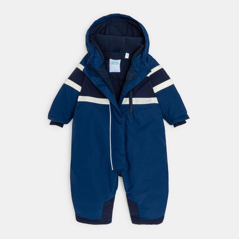 Combinaison de ski bleue bébé garçon Bleu