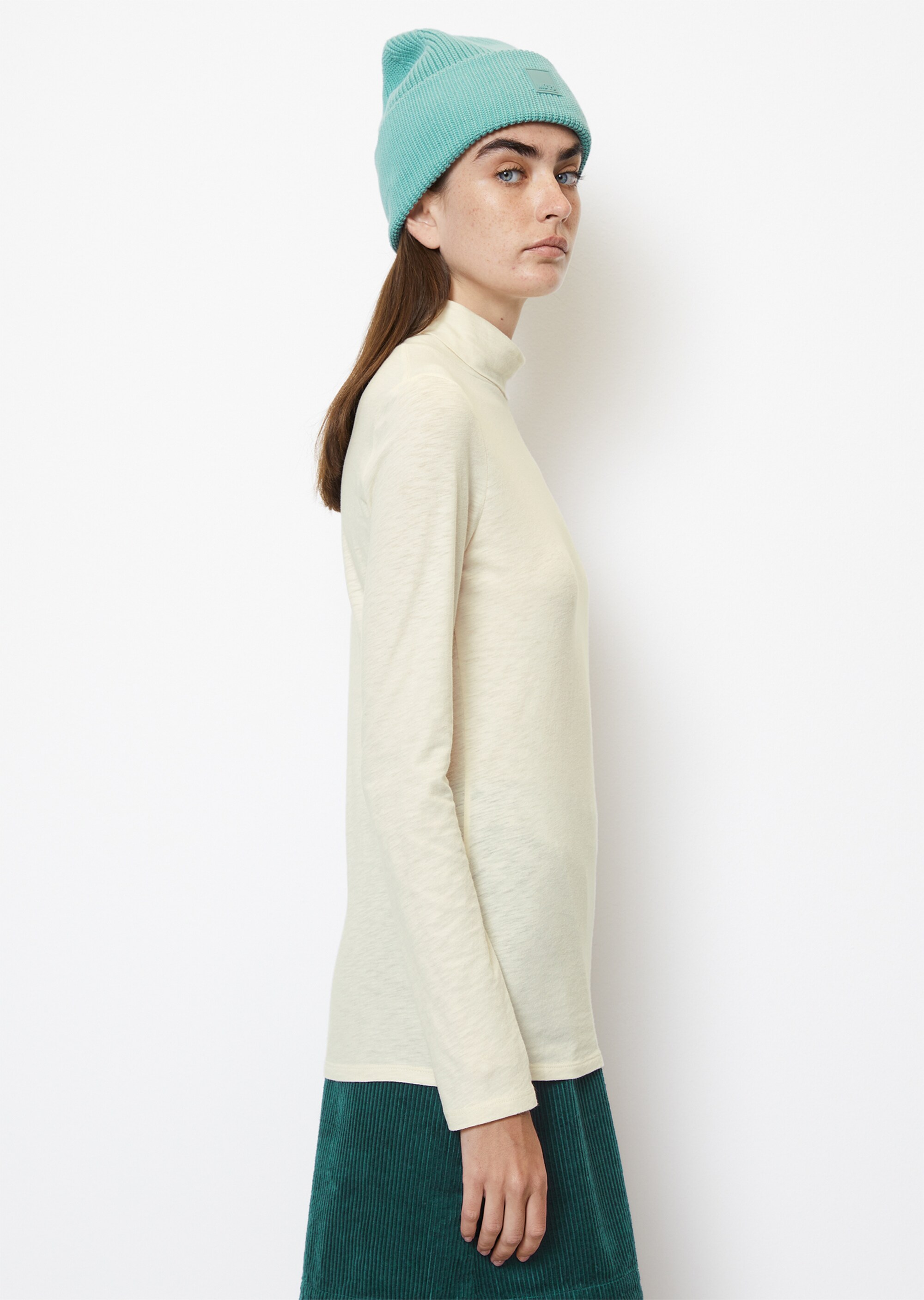 DfC Rollkragen-Longsleeve shapedaus Organic Cotton