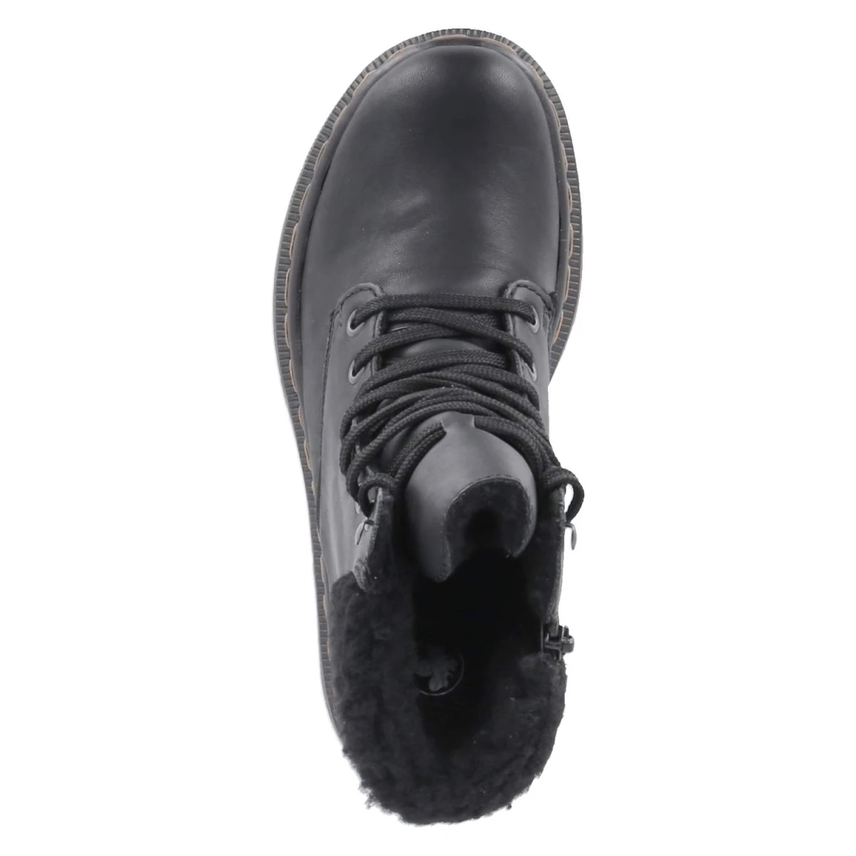 RiekerSchnürboots - schwarz