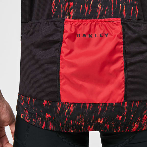 Bons plans textile été OAKLEY ENDURANCE JERSEY 2.0 REDLINE DOTS