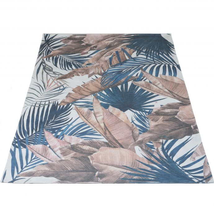 Palm Blue 200 x 290 cm