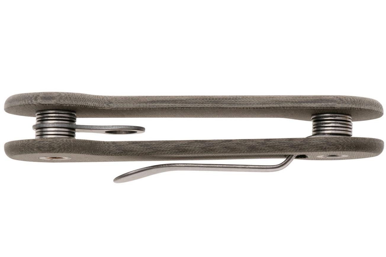 KeyBar Green Micarta KBR254, sleutel organiser
