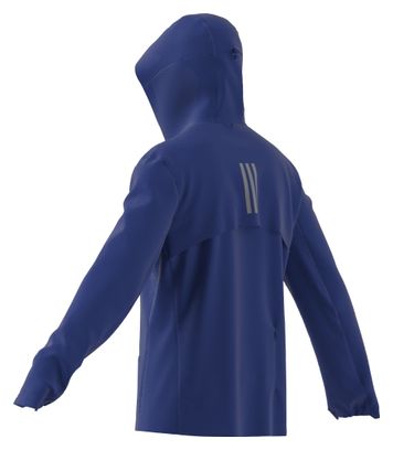 Veste imperméable adidas running Marathon Bleu Homme