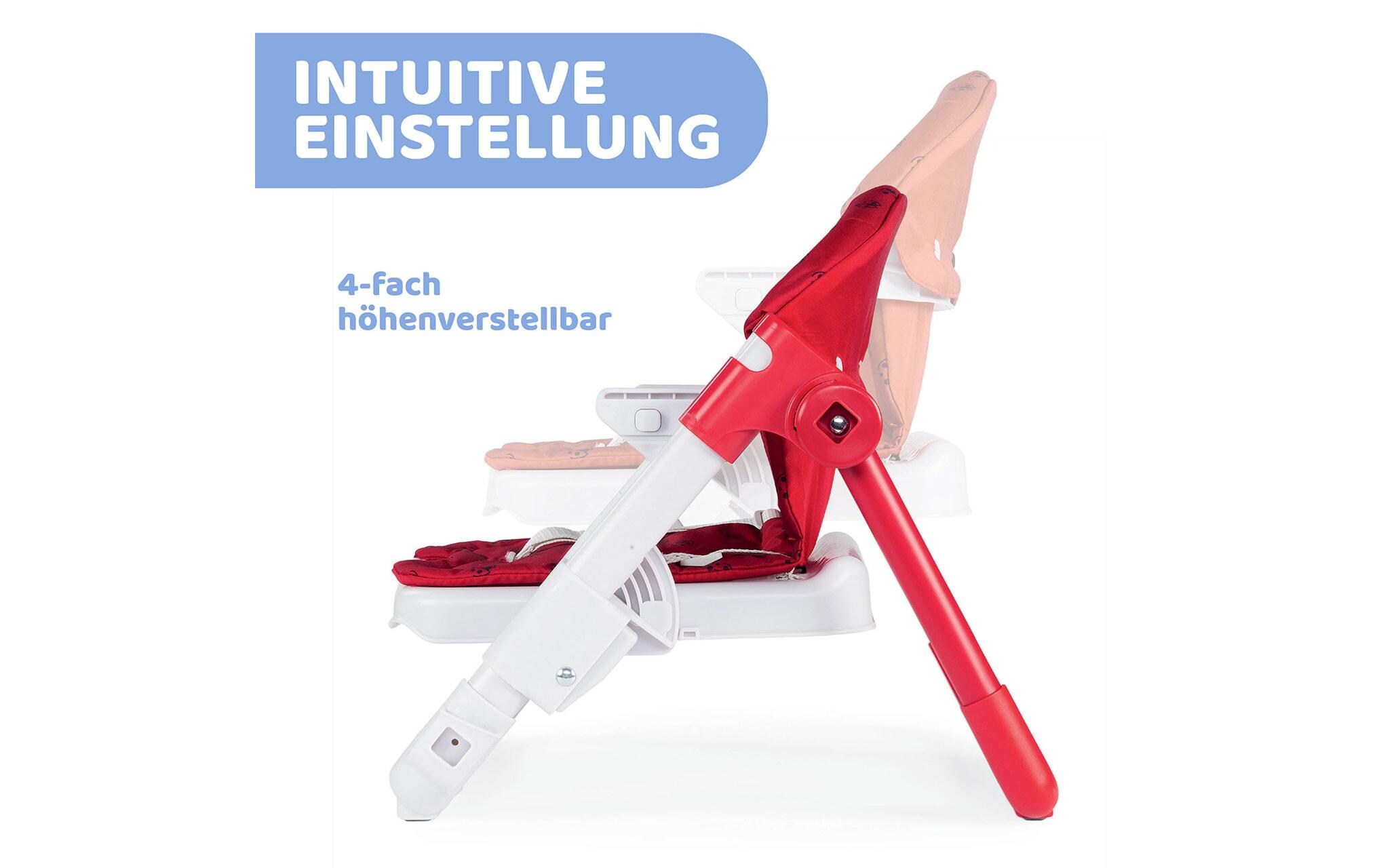 Sitzerhöhung Chairy LadybugHochstuhl höhenverstellbar für optimale Nutzung