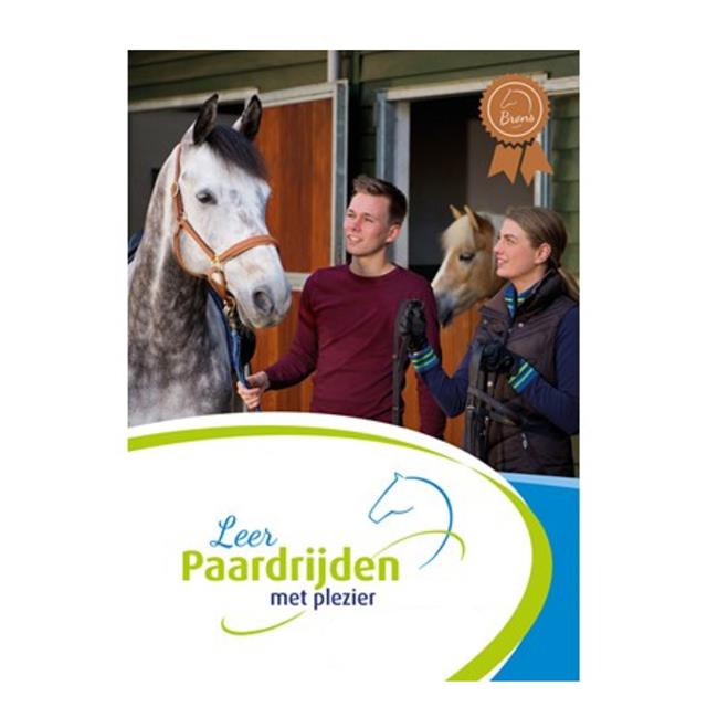 Boek & Proevenboek KNHS Leer Paardrijden Met Plezier Brons