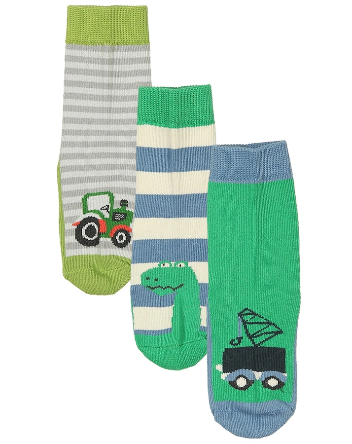 SocKids FUN 3er-Pack in bunt