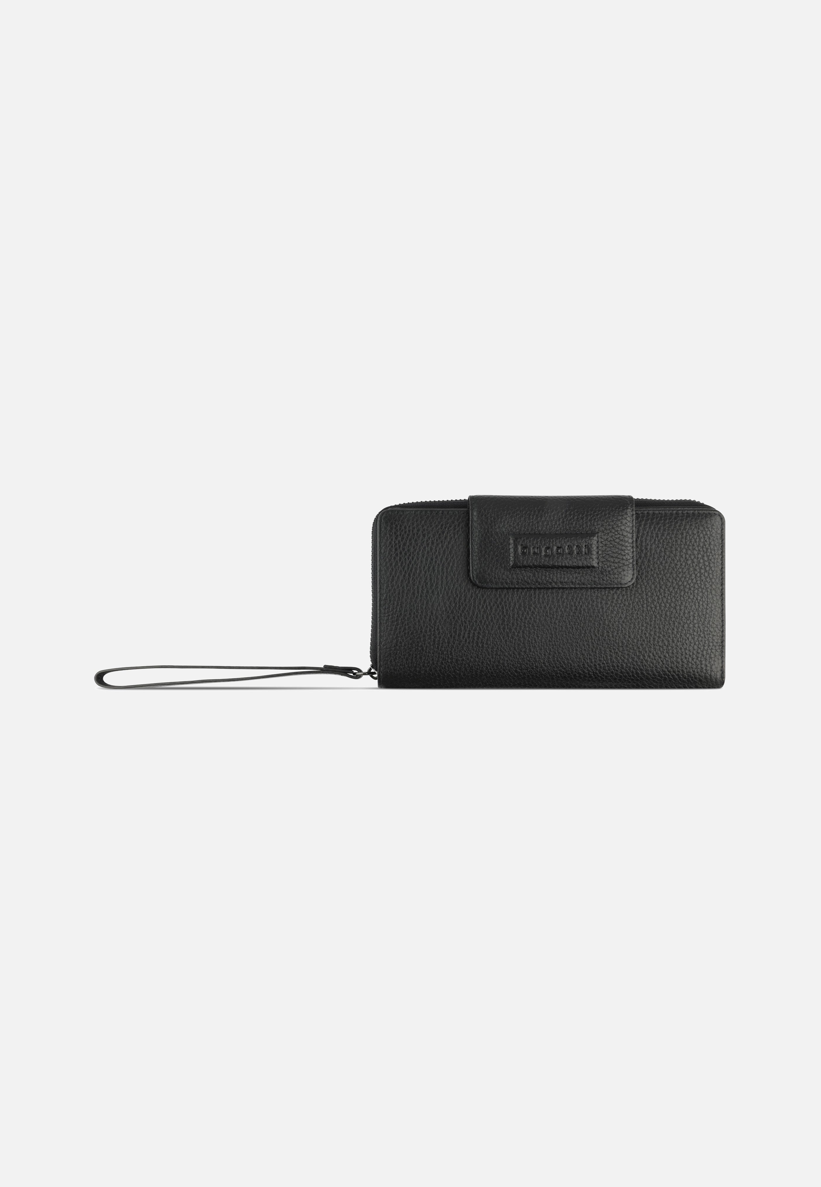 Elsa Ladies Zip Large Schwarz - Portemonnaie