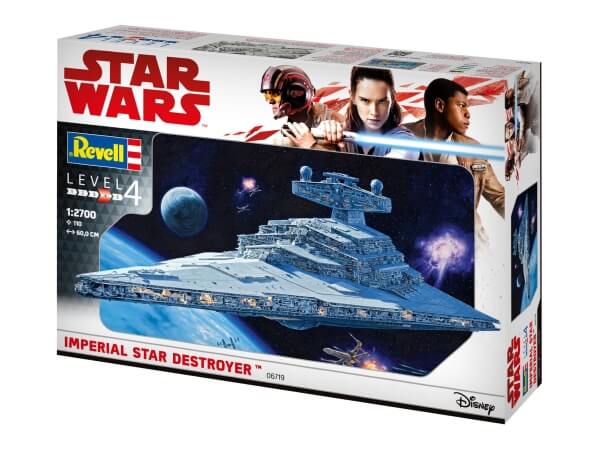 Revell 06719 Star Wars Imperial Star Destroyer großer Sternenzerstörer 1:2700, ab 12 Jahre