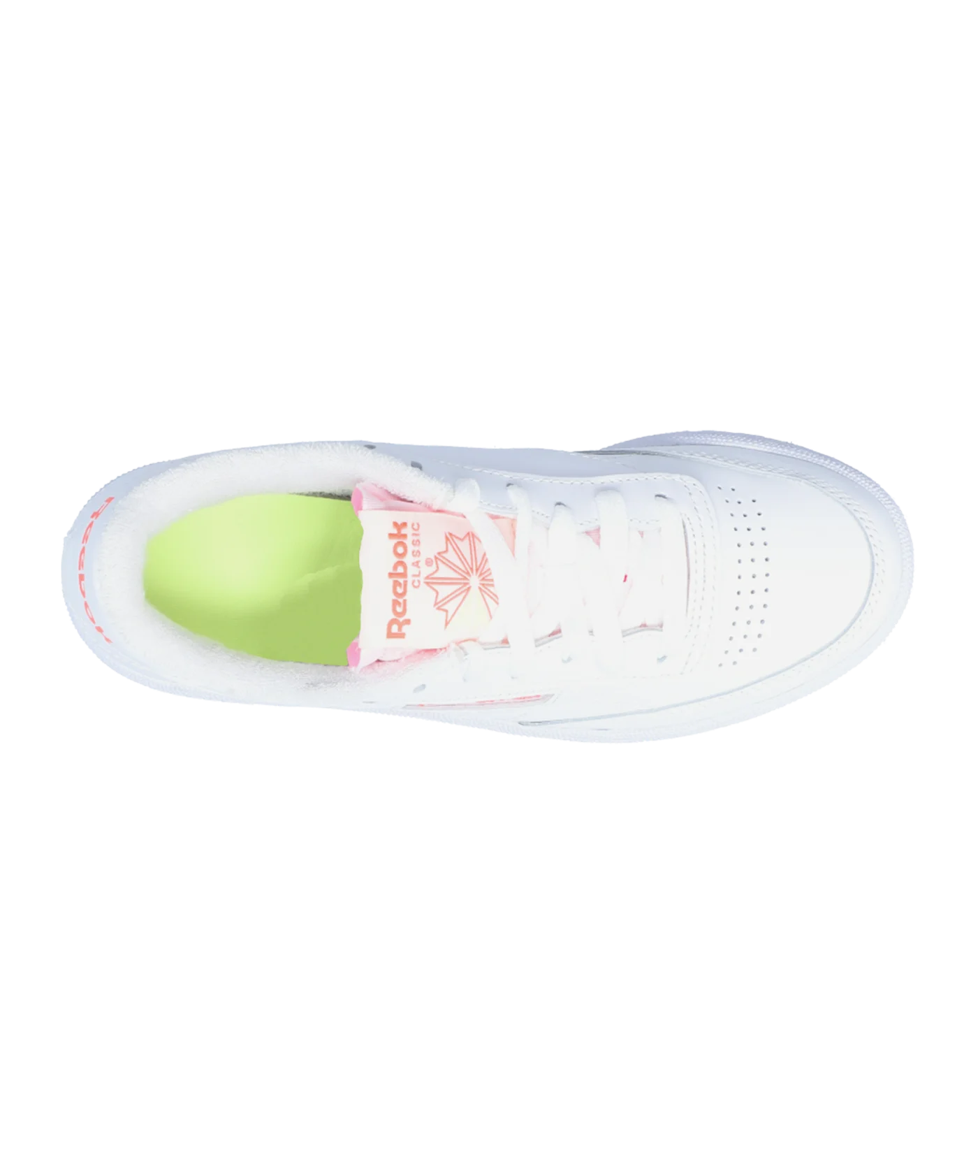 Reebok Club C 85 Damen Weiss Orange