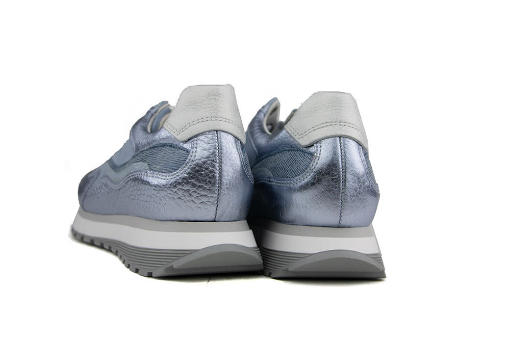 Gabor Sneaker Azur Blue Bianco Metal