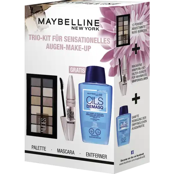 Augen Make-Up Trio-Kit
