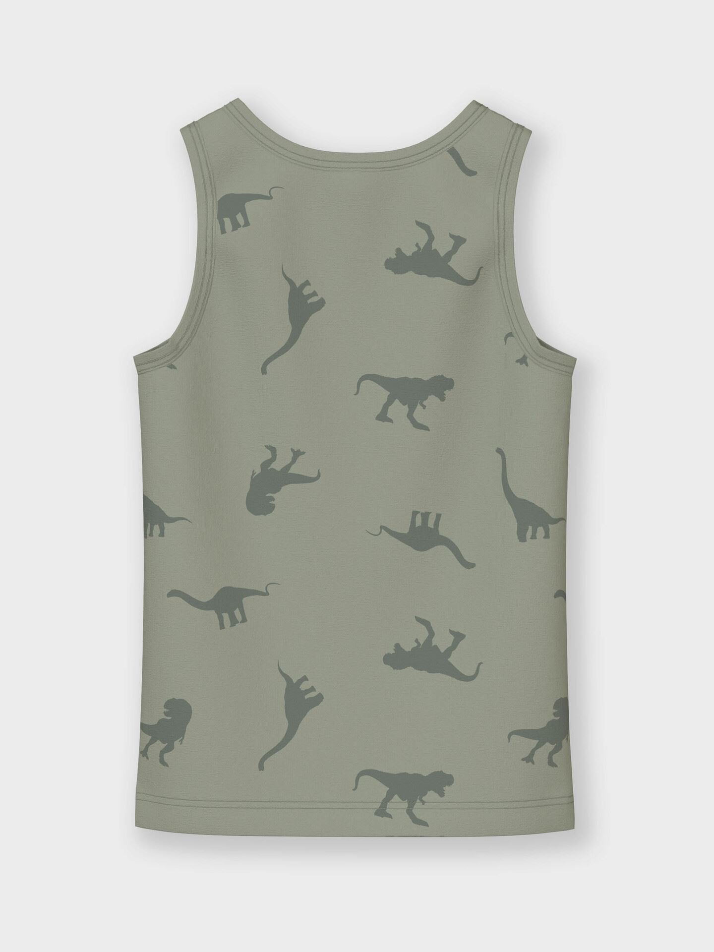 Tank Top 2-Pack Agave Green Dino