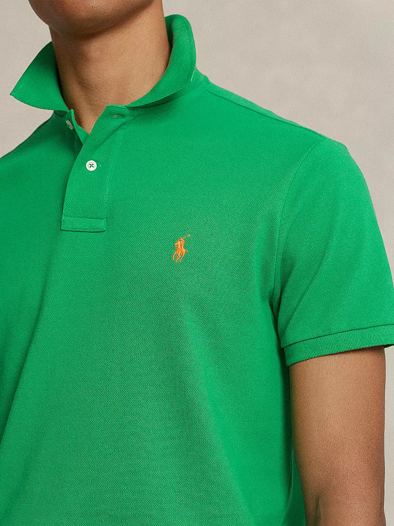 POLO RALPH LAUREN Poloshirt Custom Slim Fit grün