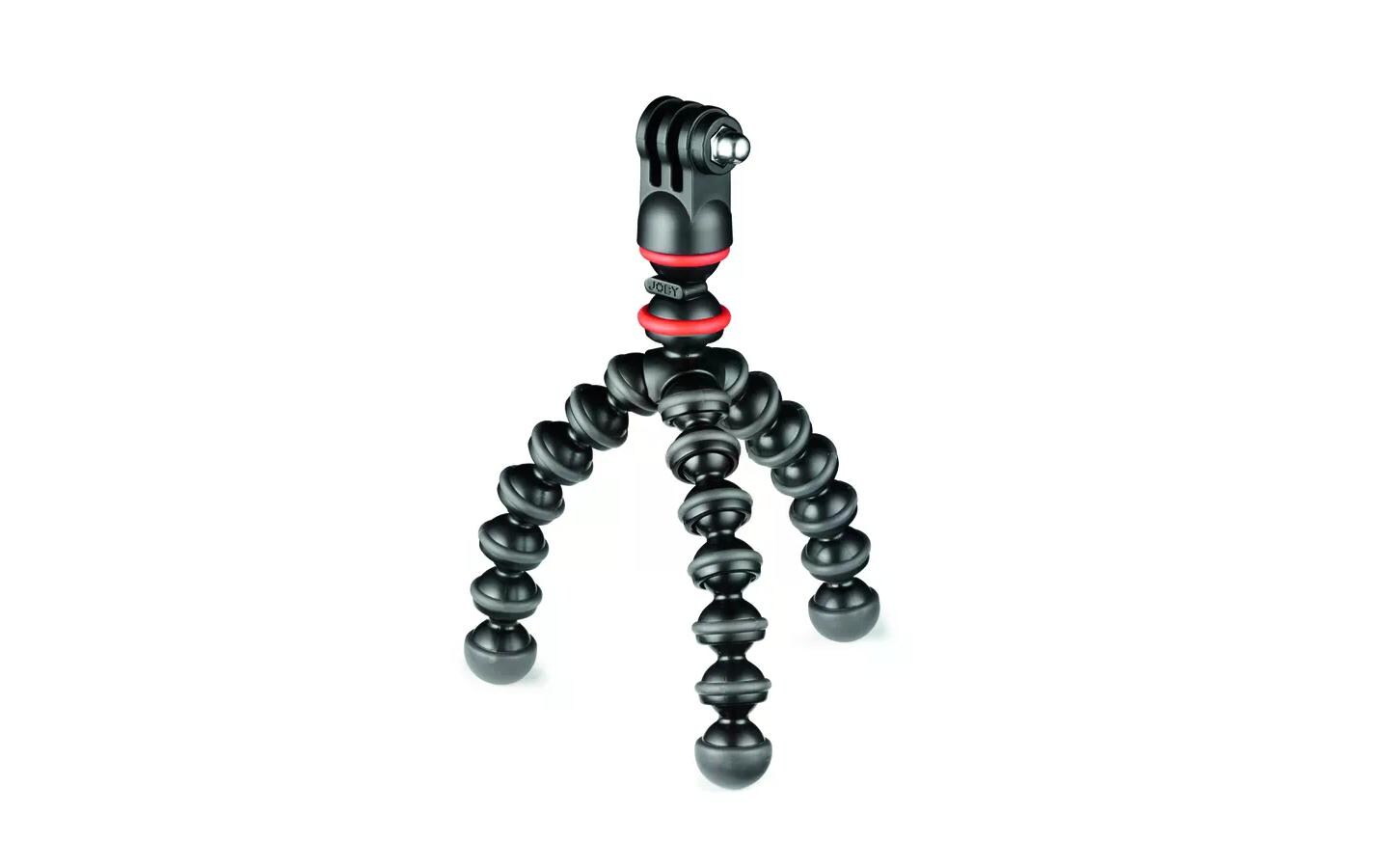 Smartphone-Stativ GorillaPod Starter KitFlexibles, vielseitiges und kompaktes Mini-Stativ mit universeller Smartphone-Halterung, GoPro-Halterung, Taschenlampenhalterung und Schnellwechselplatte