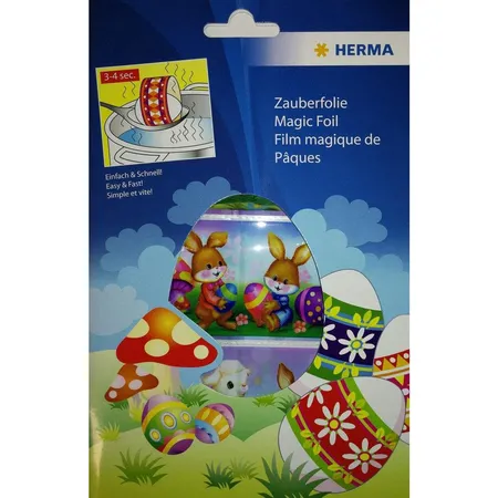 HERMA Bunte Zauberfolie Deko Ostern, sortiert