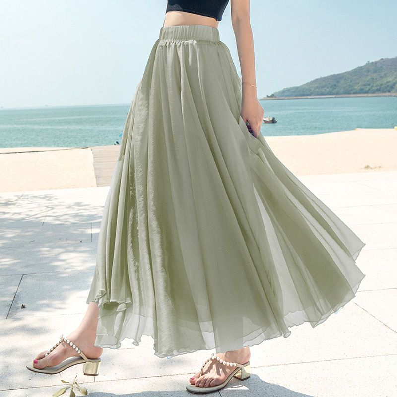 Rorah - Maxi Chiffon Rok