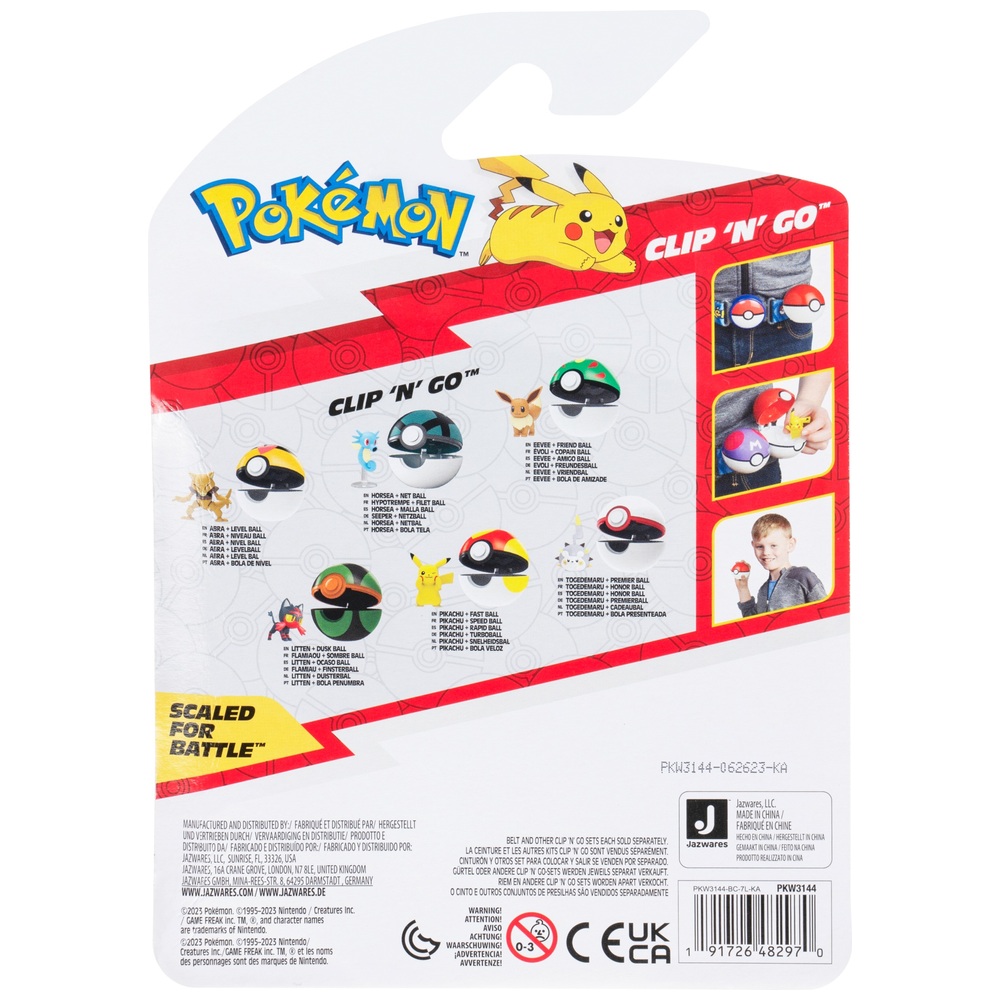 Pokémon Clip 'N' Go Abra Levelball