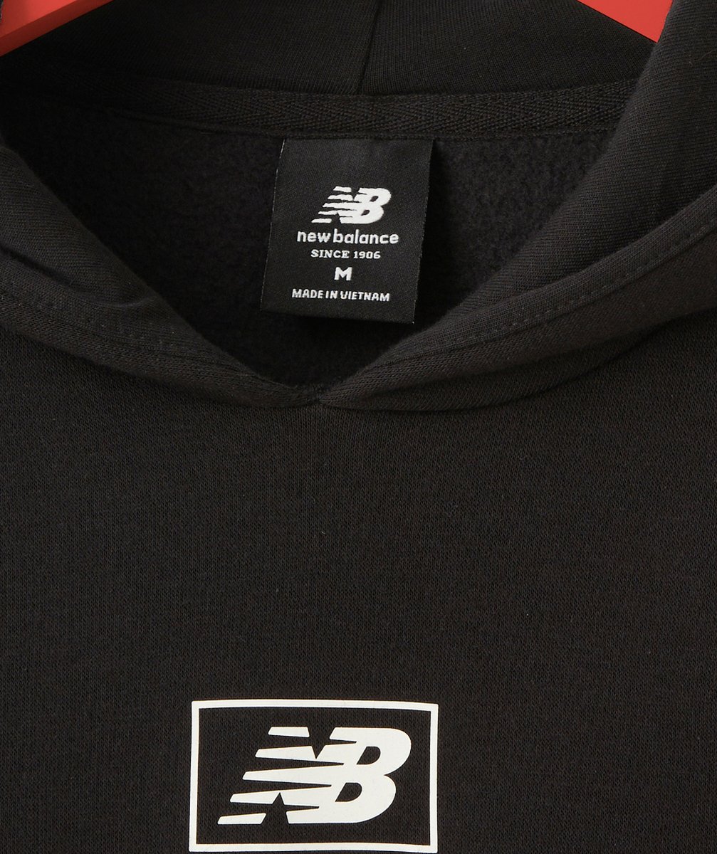 NEW BALANCESWEAT À CAPUCHE NOIR ESSENTIAL ENFANT