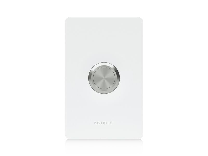 Ubiquiti Access Button Push-to-Exit Push-to-Exit-Taste für UniFi Access Hubs entwickelt
