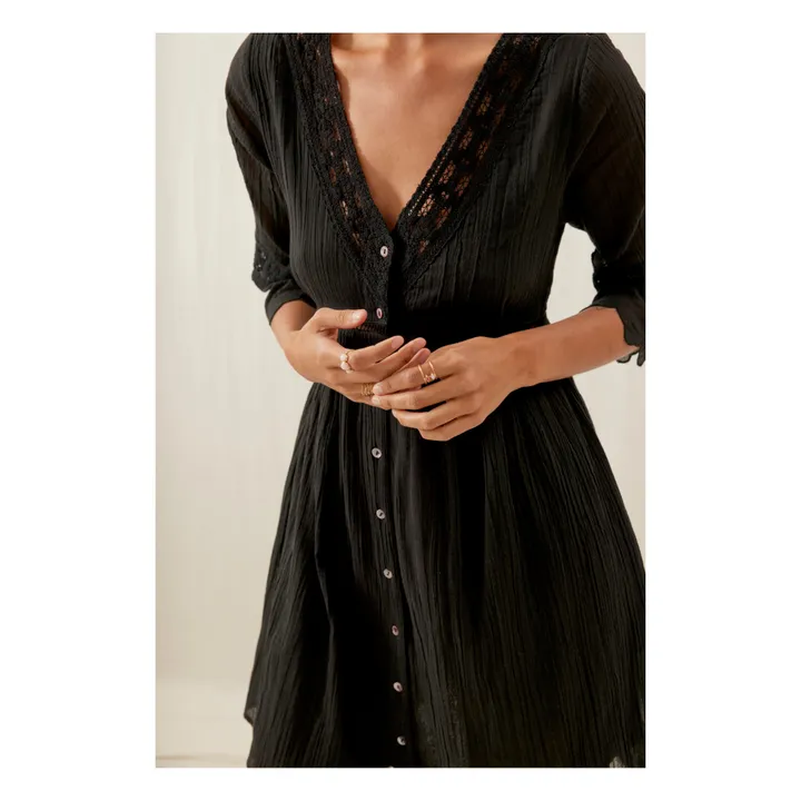 Louise Misha Robe Chacha - Collection Femme | Noir