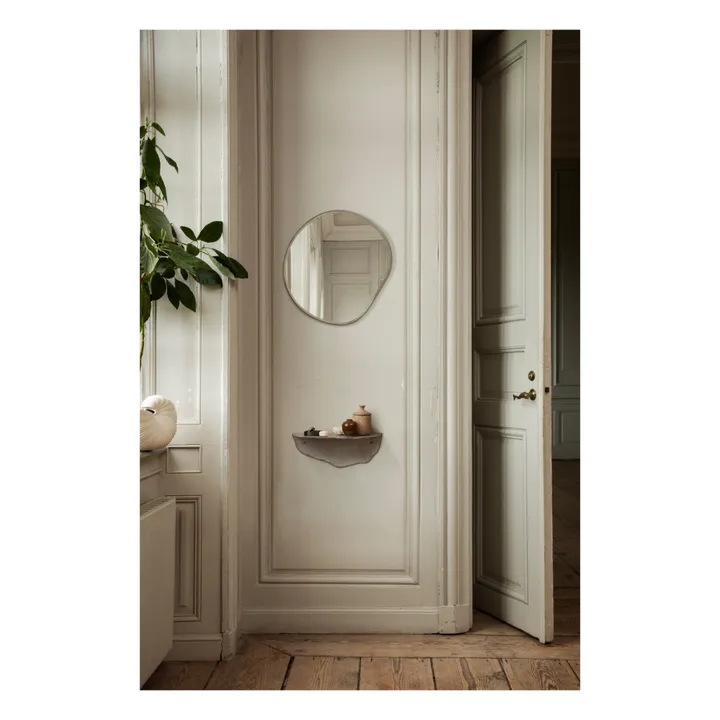 Ferm Living Miroir Pond | Chromé