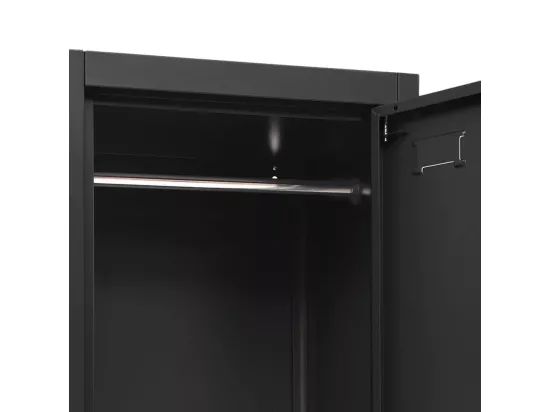 Armoire à casiers Anthracite 38x45x180 cm Acier