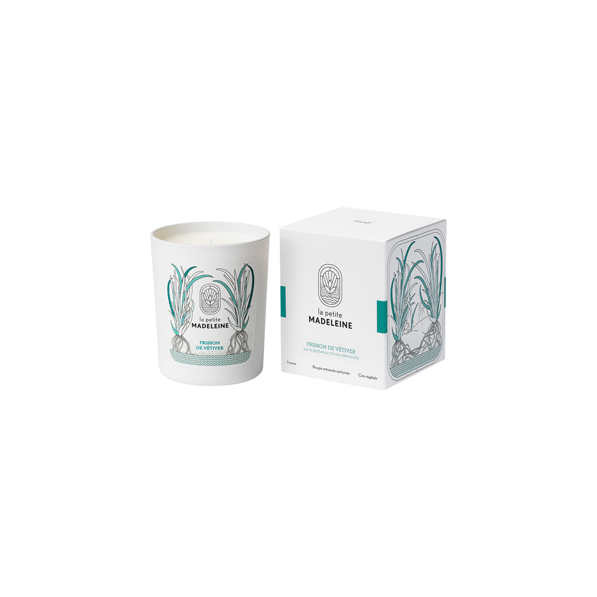 Frisson de Vétiver Scented Candle 180gr