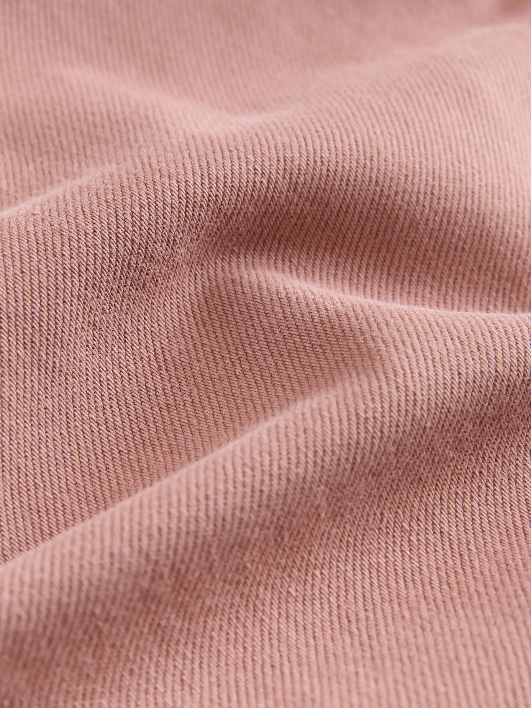 Framboosroze - Cropped Barrel jeans met ronde pijpen