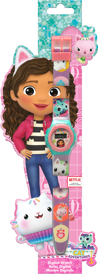 Kids Licensing - Digitalt Armbåndsur - Gabby's Dollhouse