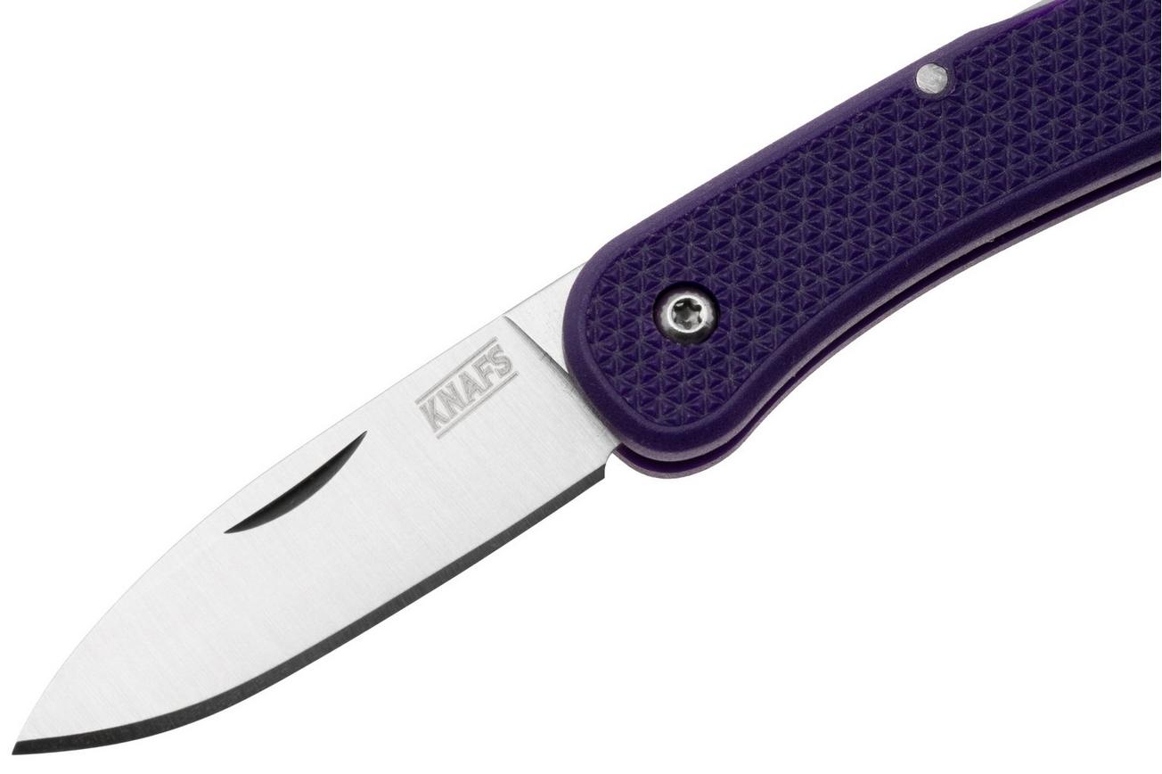 Knafs Lander 6 KNAFS-00427 Satin 4034SS, Purple FRN, sleutelhangerzakmes