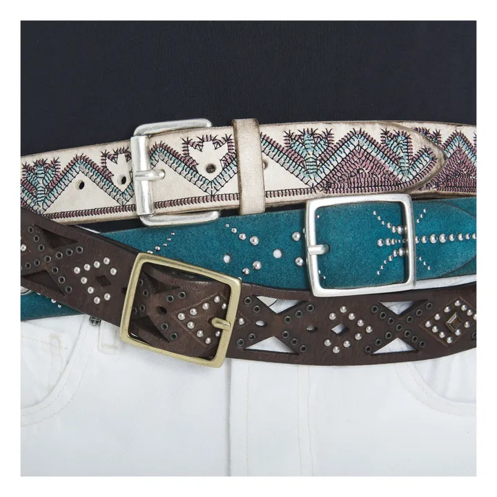 Post and Co Ceinture N°10080 | Vert foncé