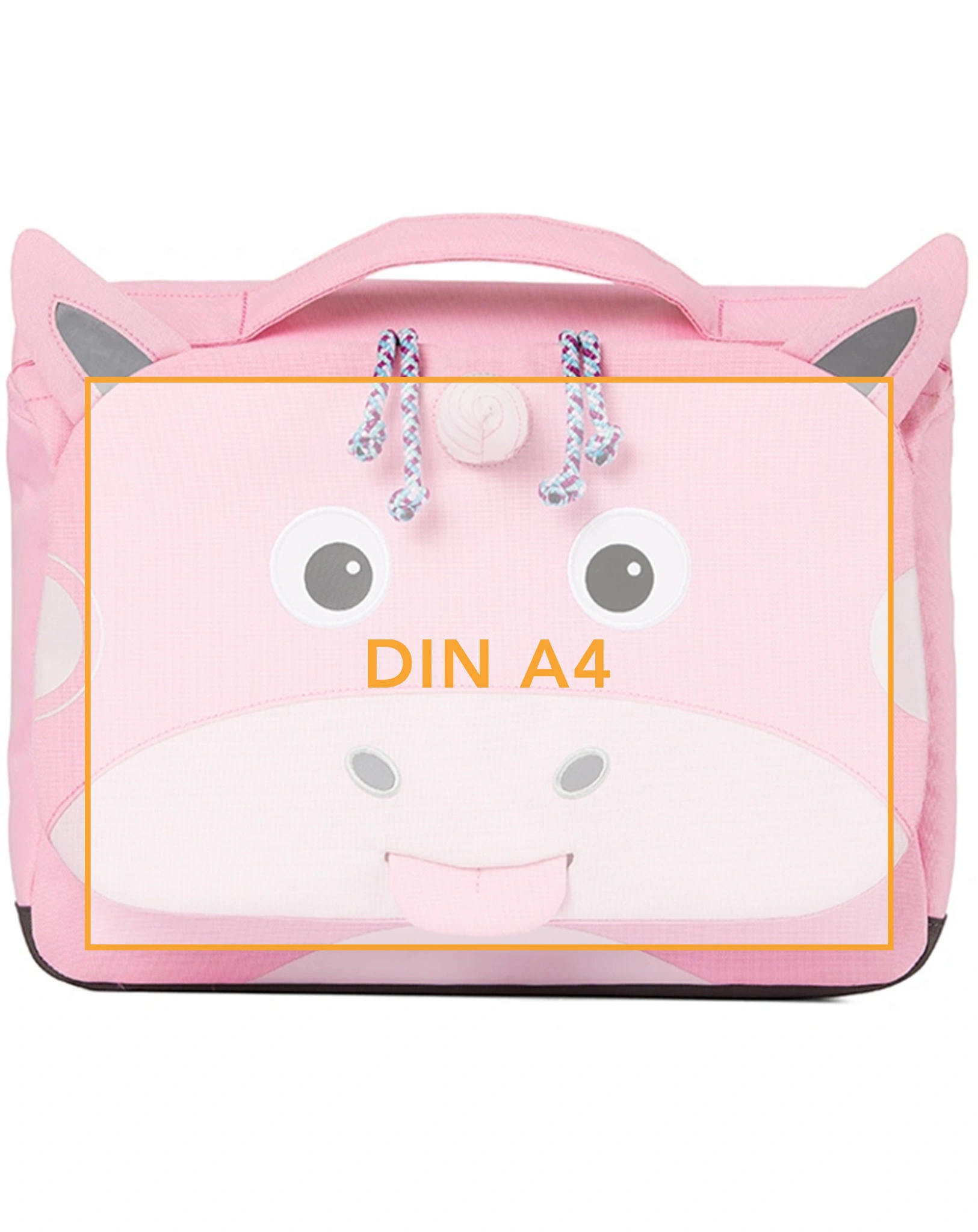 Kindergartenrucksack EINHORN (31,5x23,5x7) in rosa
