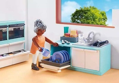 Playmobil 71608 My Life Byggesett Kjøkken med Spisested